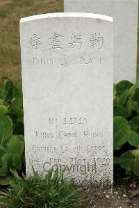 St. Sever Cemetery Extension Rouen - Kung Ching Hsing, 